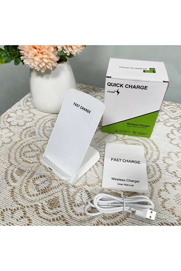 white 30W Wireless Charger Stand For IPhone 17 16 15 14 13 12 Pro Max 11 S26 S25 S24 S23 S22 Ty...