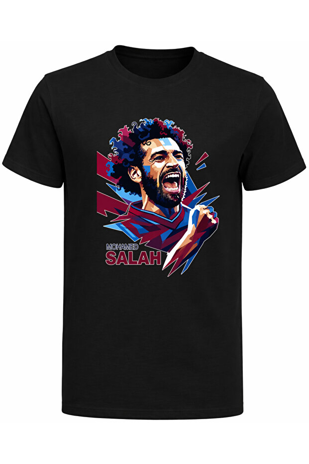 Short-Sleeved M.Salah Joy Printed Cotton Kids T-Shirt
