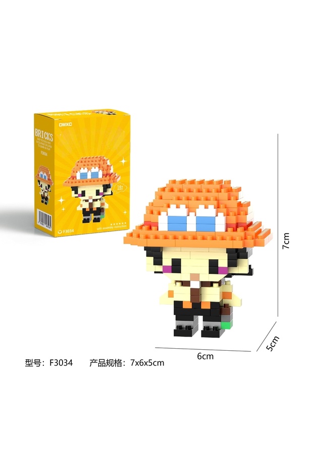 D. Ace Brick Blok Yapı Taşı Figür