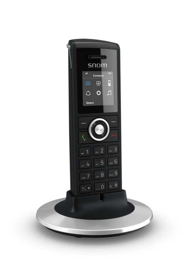 M25 DECT Handset - TFT Color LCD, 75 Hours Standby, Replaceable AAA Batteries, OTA Updates