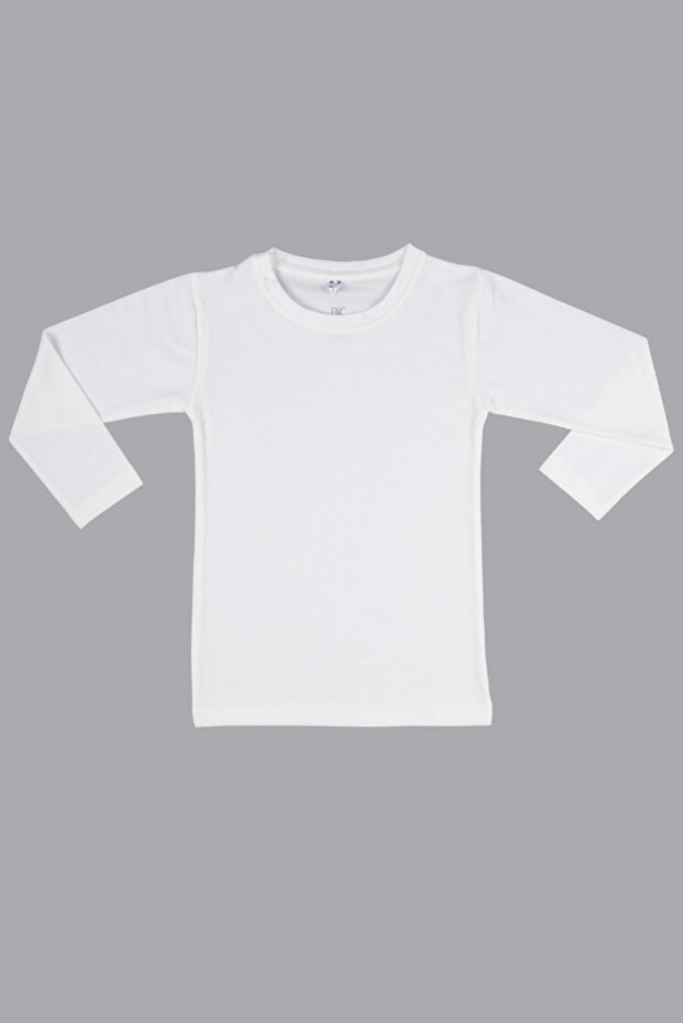 Children's Long Sleeve Basic Body Ecru