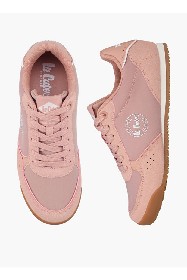 Women Logo Print Lace-Up Ankle Sneakers