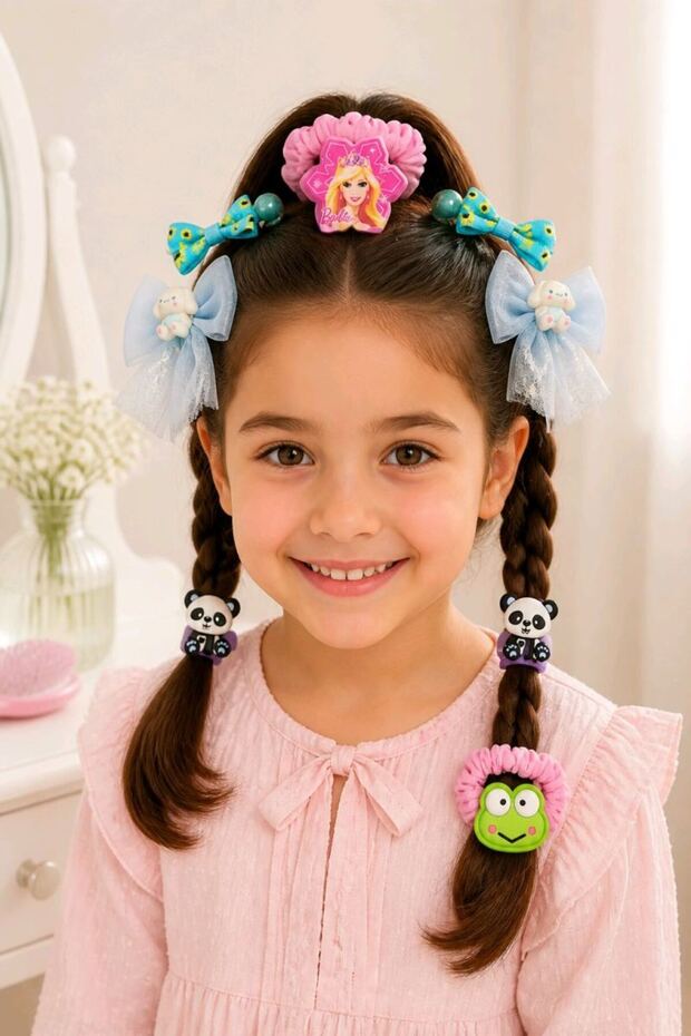Eight Piece Children's Buckle Set