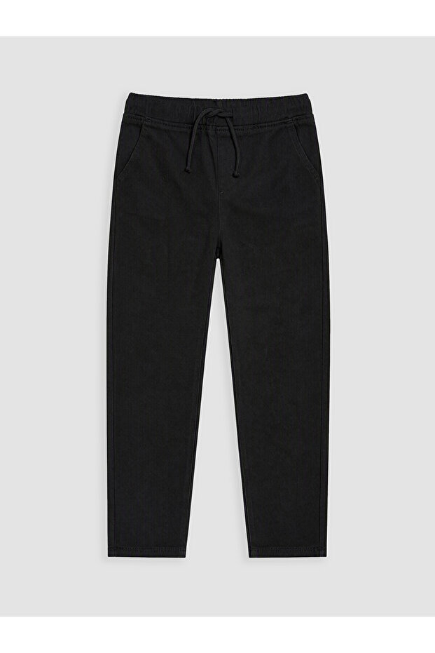 Two Mt Shop Quality Lcw Kids Black Regular Fit Boys Gabardine Trousers