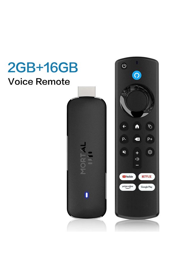 Q8 2GB16G Voice Mortal Q8 Android14 TV Stick WIFI6 Voice Control TV Stick 8K Video RK3518 Netflix Yo