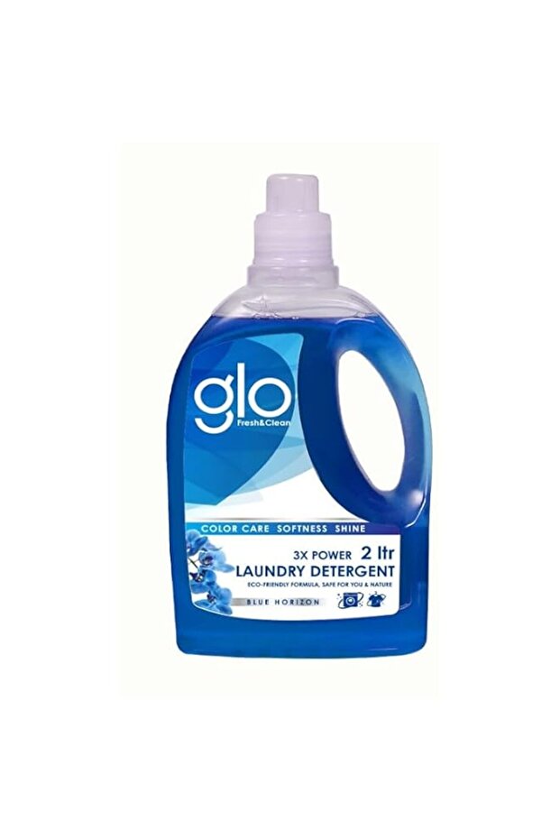 GLO Laundry Liquid Detergent 2 Liter, Blue Horizon