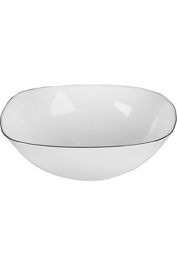 Harmony Opal Glass white 6.5" bowl Square