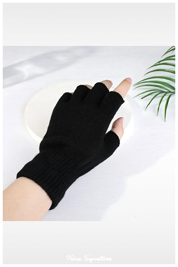 Elastic Solid Color Gloves For Women And Men