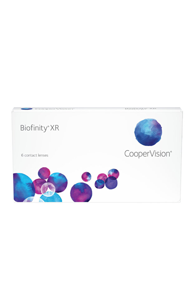 Biofinity XR Pack Of 6, Monthly Disposable Contact Lenses, Clear Contact Lenses
