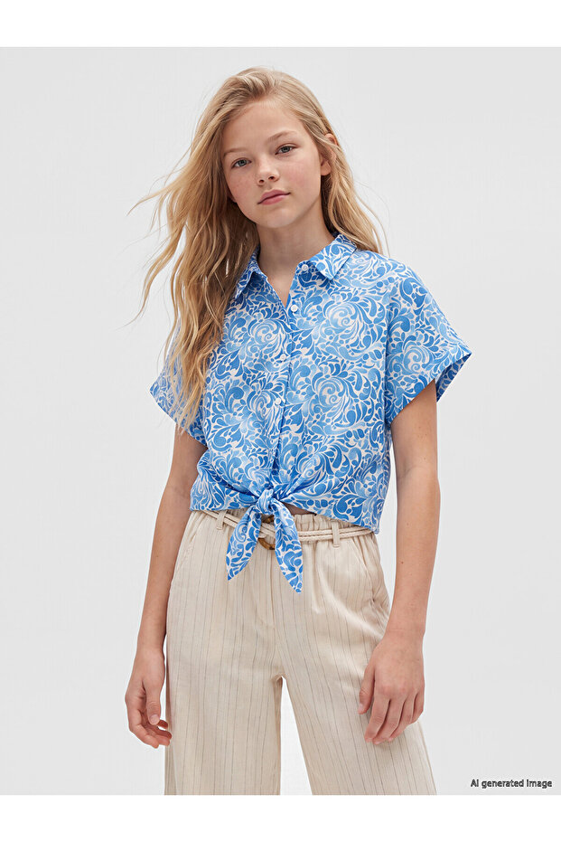 Trendlucky: patterned girls' shirts with a difference