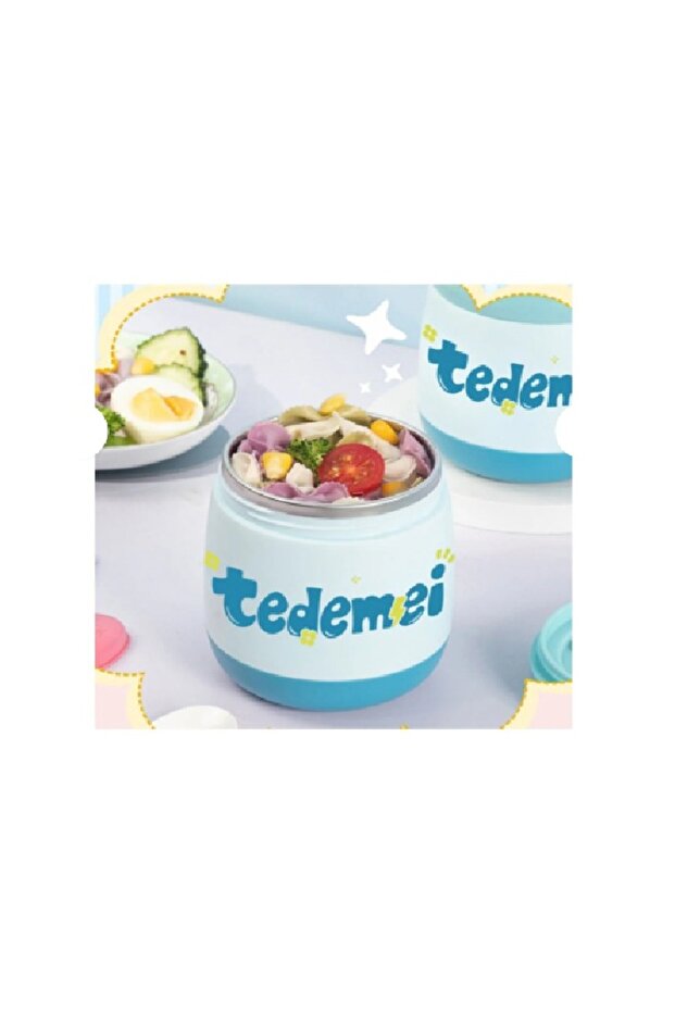 Stainless Steel Leak-Proof Storage Container with Spoon Nutrition Container 450 ml