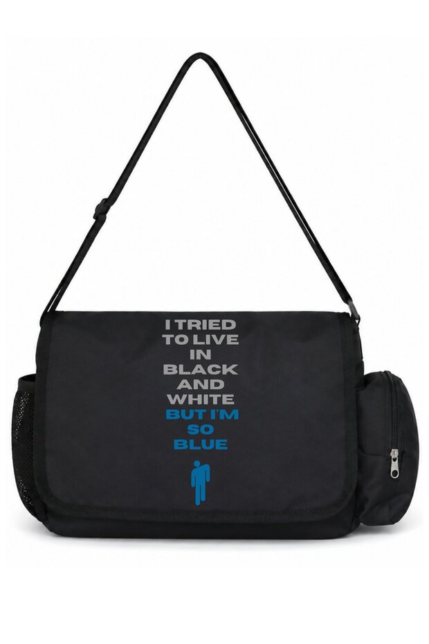 Billie Eilish Singer Printed Unisex School, Sports, Office Multi-Purpose Messenger Bag