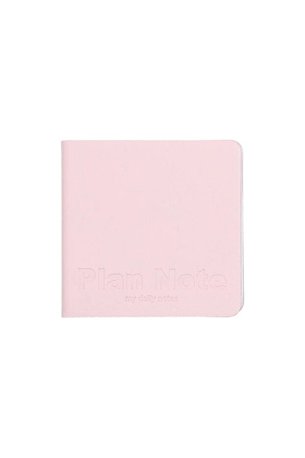 Papi̇rüs P302 Hardcover Faux Leather Soft Cover 10.5 X 10.5 cm 40 Yp Checked + 40 Yp Plain - Single