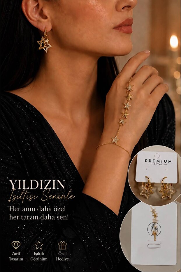 Shahmeran and Earring Jewelry Set