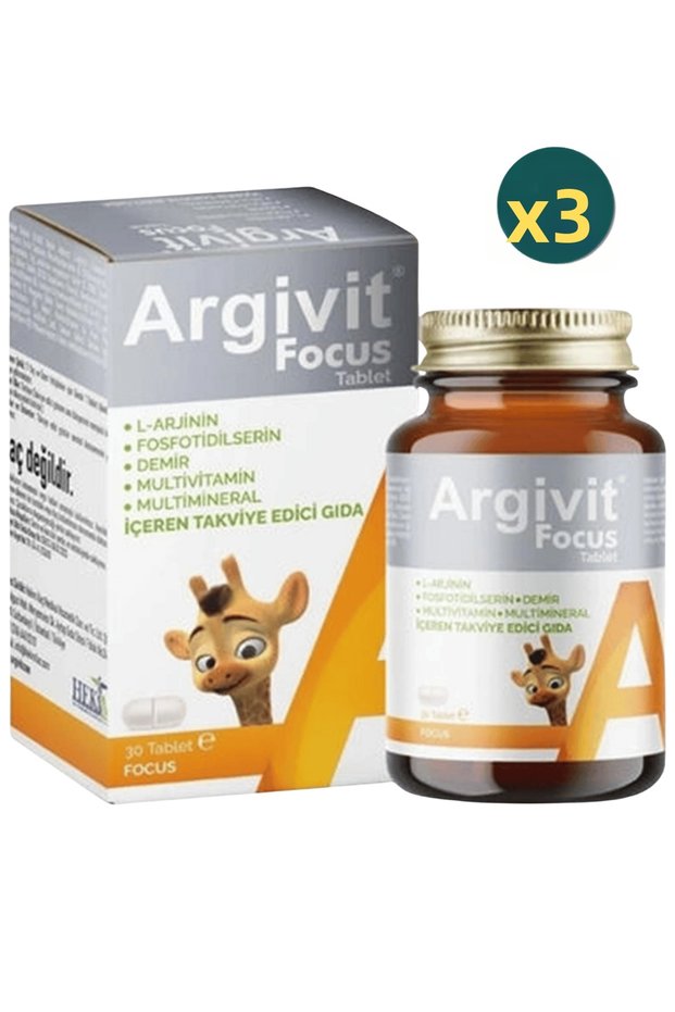 Focus Tablet 30 Tablets 3 Pieces