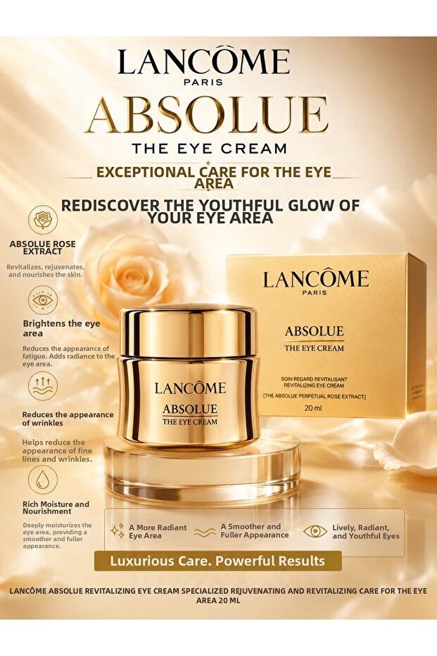Absolue the Eye Wrinkle Correcting, Revitalizing and Renewing Eye Cream 20 ml