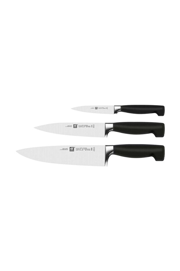 Four Star Bıçak Seti Siyah 3 Parça