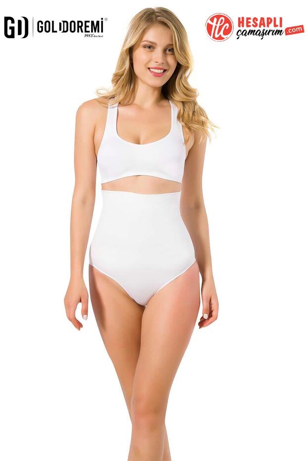 Premium Women's Seamless Microfiber High Waist Double Slip Corset Boxed Corset