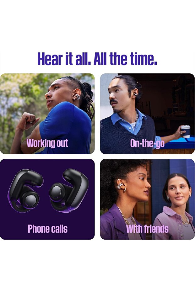 Ultra Open Earbuds with OpenAudio Technology - 3