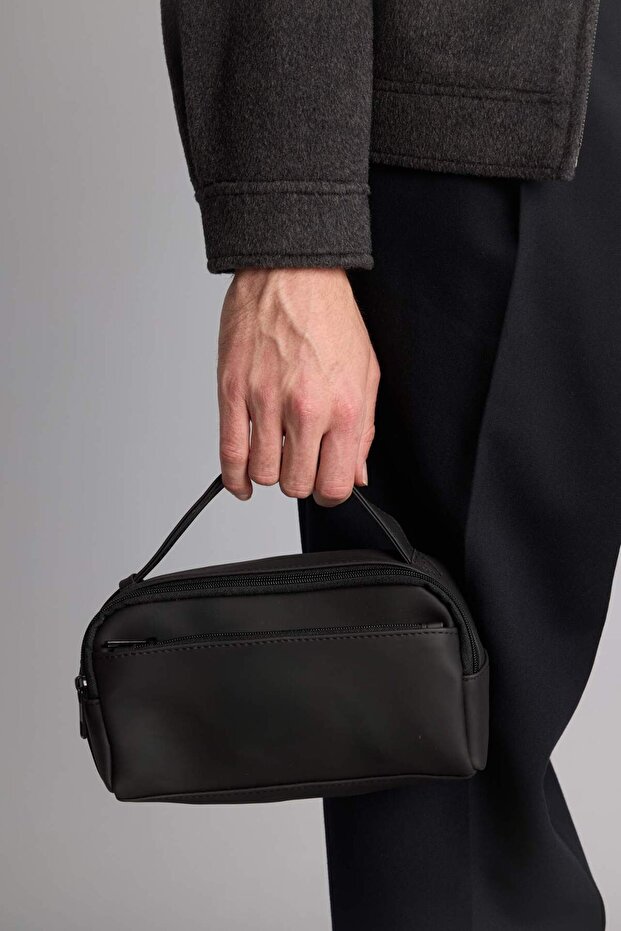 Men's Faux Leather Handbag H0122Axns