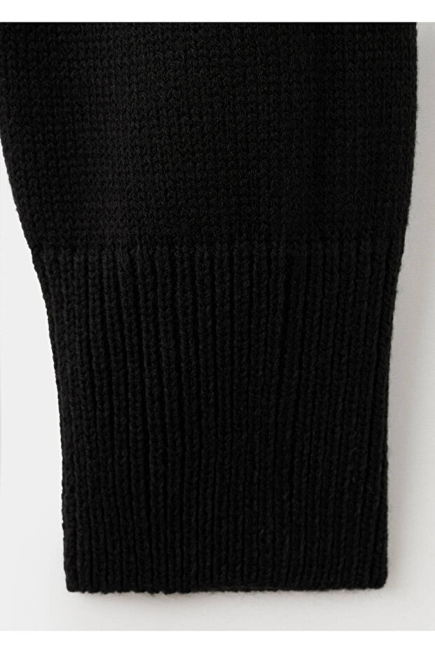 Perkins-Kragenpullover mit Knöpfen - 5