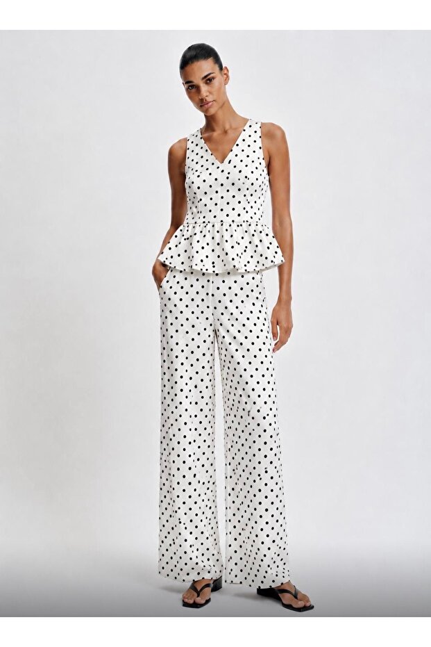Polka Dot Flounce Set