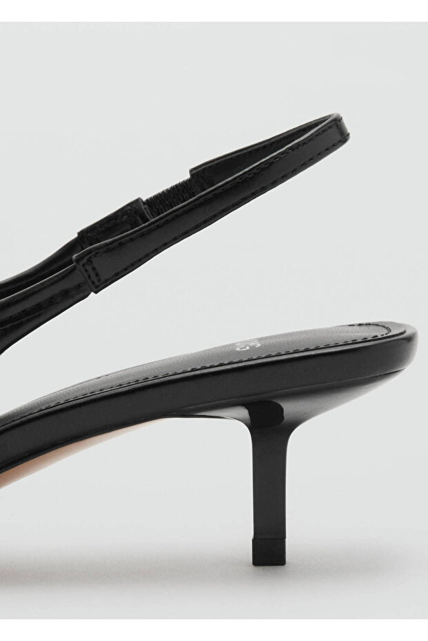 Mesh-Schuhe mit Schnallenabsatz - 4