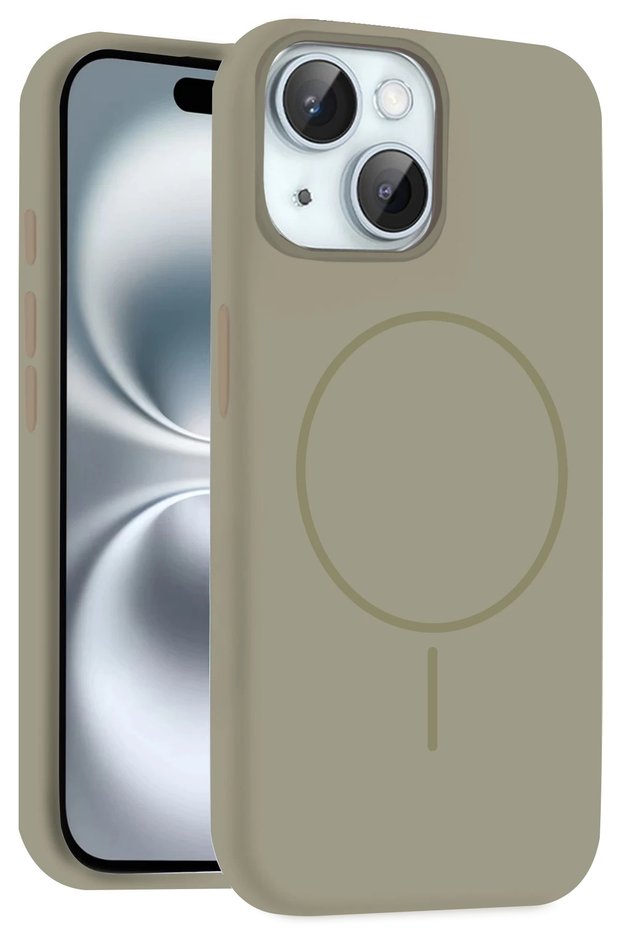 iPhone 15 Case Jully Magsafe Cover - Desert Titanium
