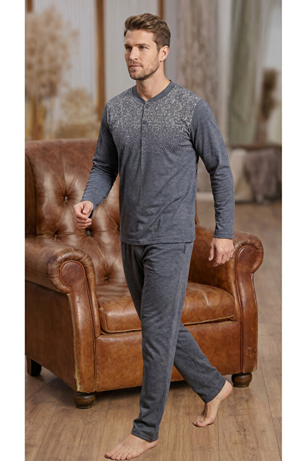 100% COTTON SUPERIOR MEN'S PAJAMA SET 1030