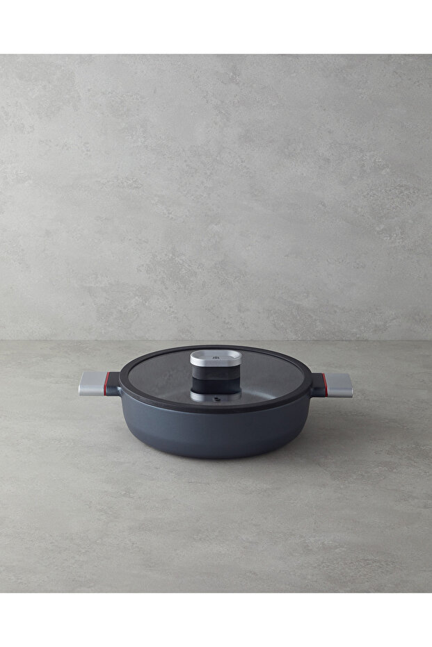 Pro Cook Series Shallow Pot 26 cm Black