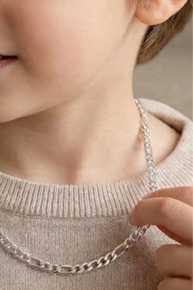 Figaro model steel chain children's necklace | arrow series