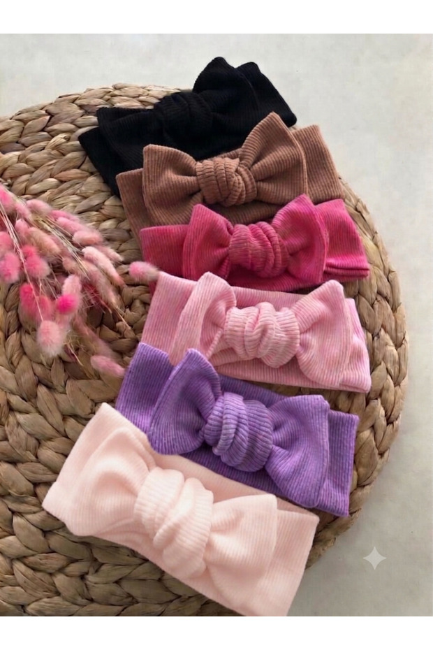 Baby Girl 6-Piece Bandana Set