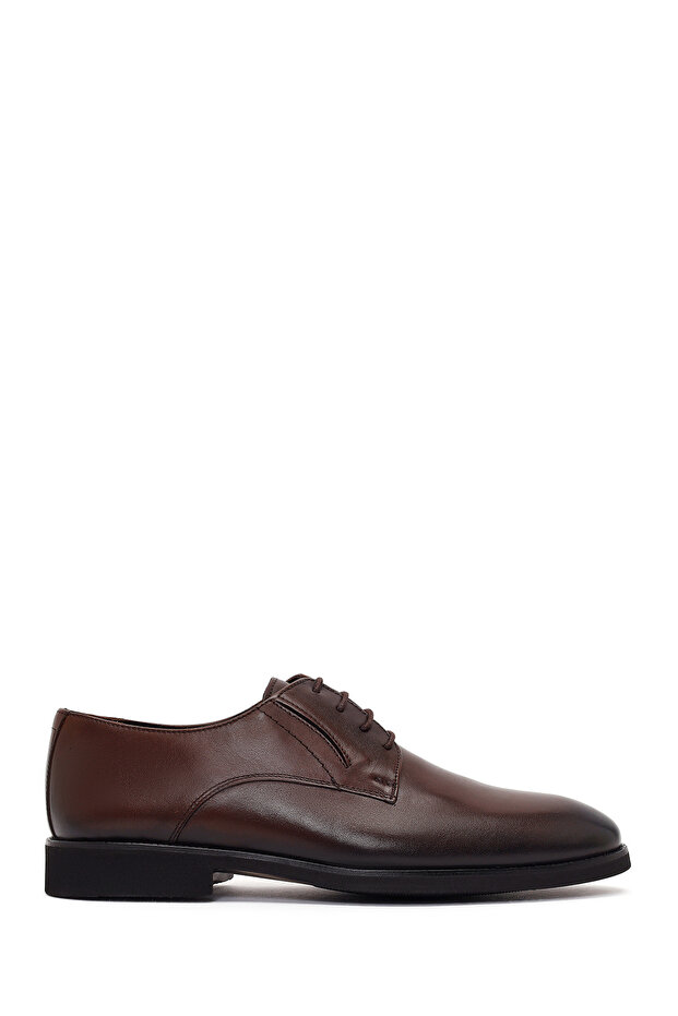 Men's Brown Lace-Up Leather Classic Shoes 26Sfd766218