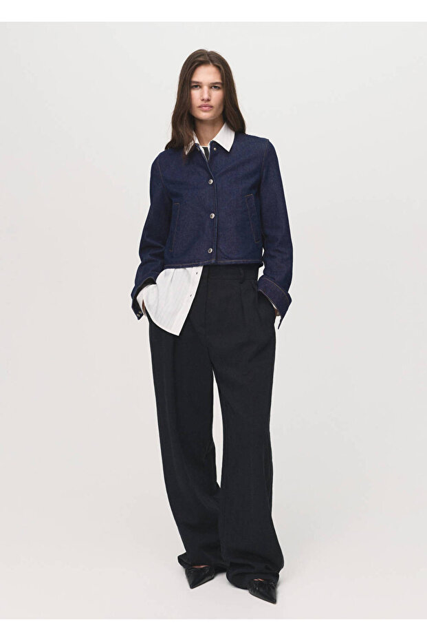 Kurze Jeansjacke - 2