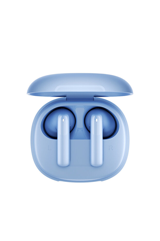 سماعات بلوتوث Ailybuds E10 - تقنية Hires - Ldac - جهاز مزدوج - وضع الألعاب - 4 ميكروفونات - لون أزرق