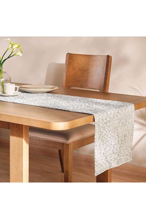 Benton Jq Table Runner 40x180cm - Blue