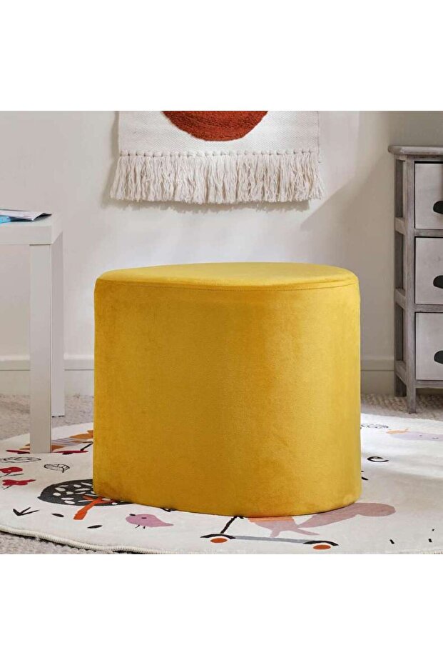 Dew Drop Kids Stool 45x35x38cm- Yellow