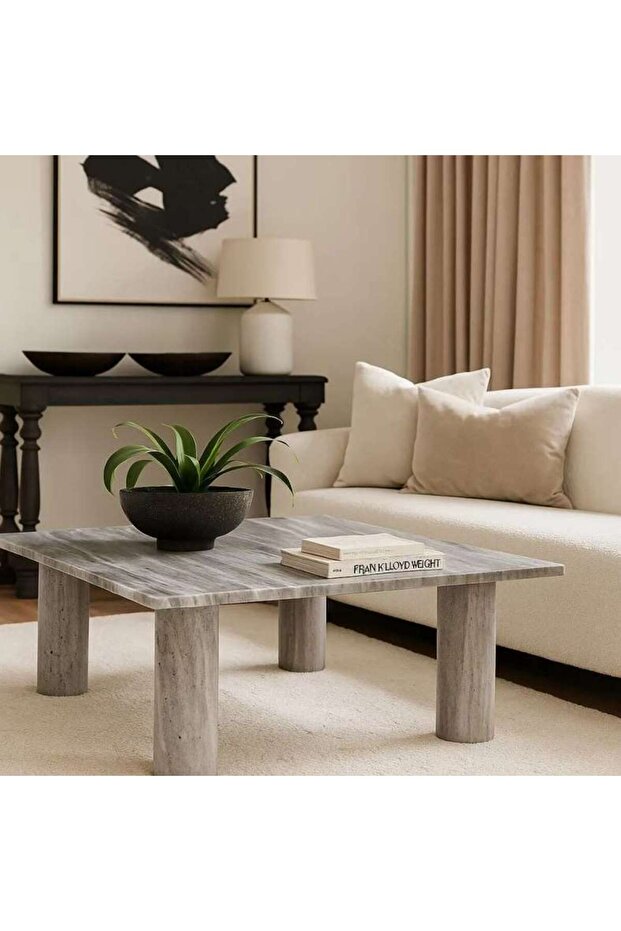 Avenor Coffee Table Marble - Beige