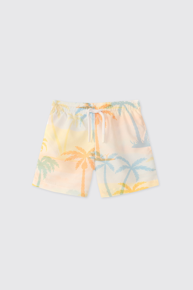 Baby Boy Upf 40+ Uv Protection Swim Shorts