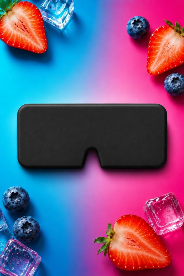 Original Rectangular Model for Sunglasses & Prescription Glasses Super Flexible Foldable Glasses Carrying Protection Storage Case Does Not Take up Space in Bag Premium Quality Silicone Glasses Case - Matte Black