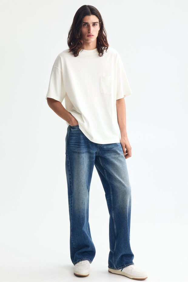 Pamuklu Tişört Oversized Fit