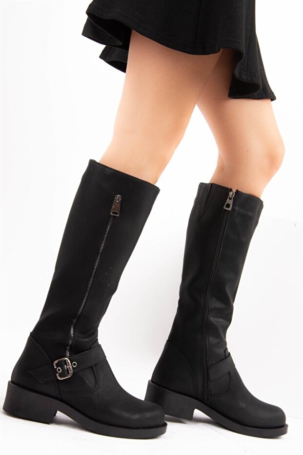Black Women's Boots E674270509
