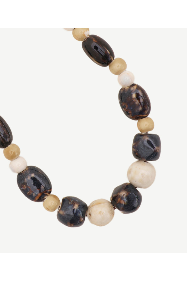 Ceramic Beaded Necklace - 2