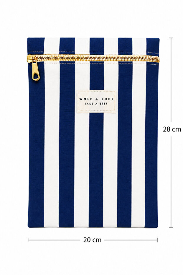 Wolf&Rock Striped Book Case