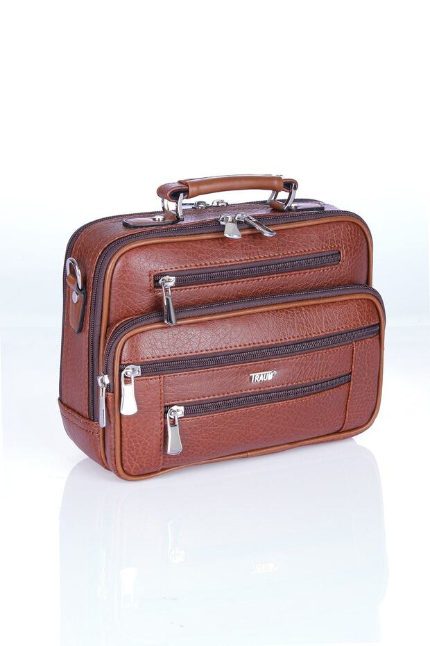 TRAUM 019 STEEL CASE MEN'S BAG WITH HAND AND SHOULDER STRAP
