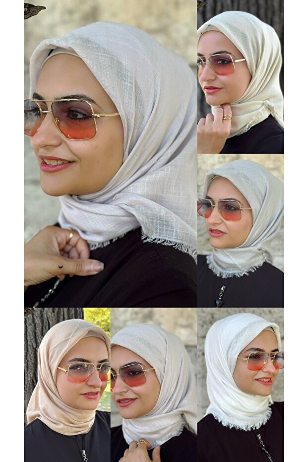 6-Flame Cotton Writing Scarf