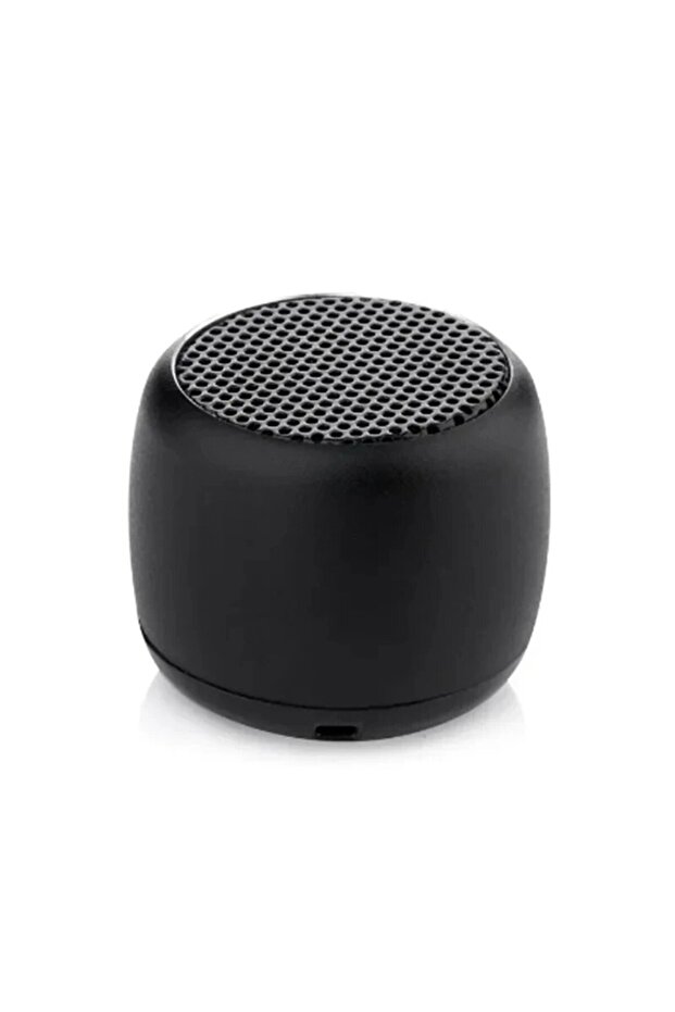 Black M1 Portable Bluetooth Speaker Music Stereo Surround Mini USB Outdoor Subwoofer Metal Speaker A