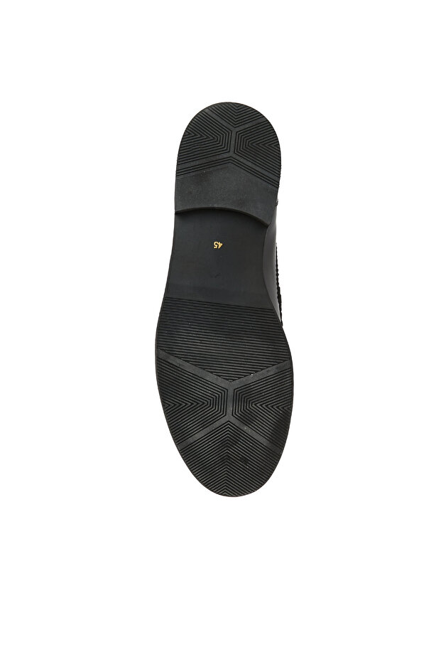 Siyah Erkek Deri Loafer - 5