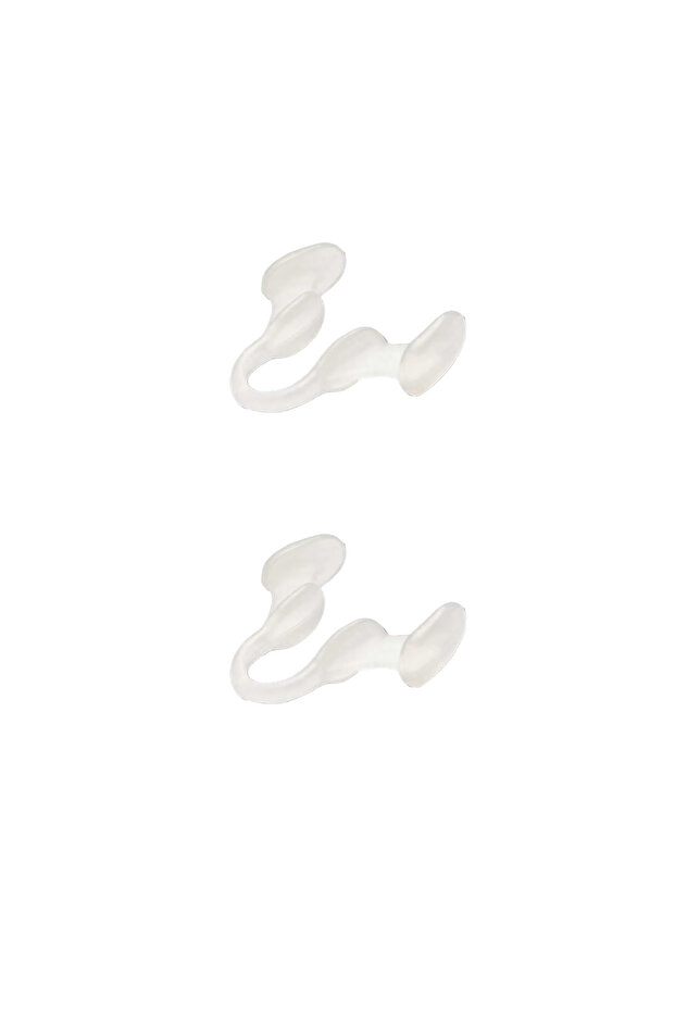 White 2PCS Silicone Nasal Dilator Stop Snoring Silicone Nose Clip Sport Easy Breath Nasal Clip Stop