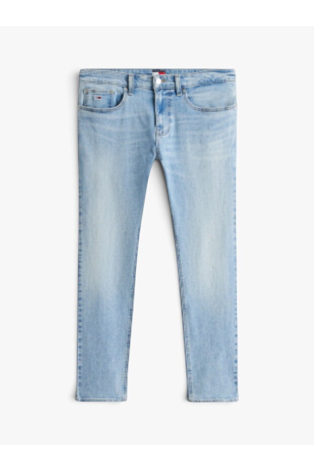 AUSTIN SLIM TPRD BI0216 CO بنطال جينز أزرق للرجال - DM0DM21033
